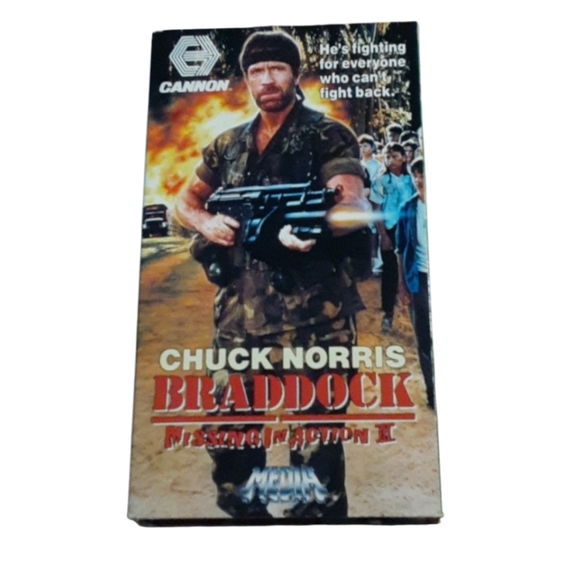 CANNON Other - Chuck Norris Braddock: Missing in Action III vhrs tape